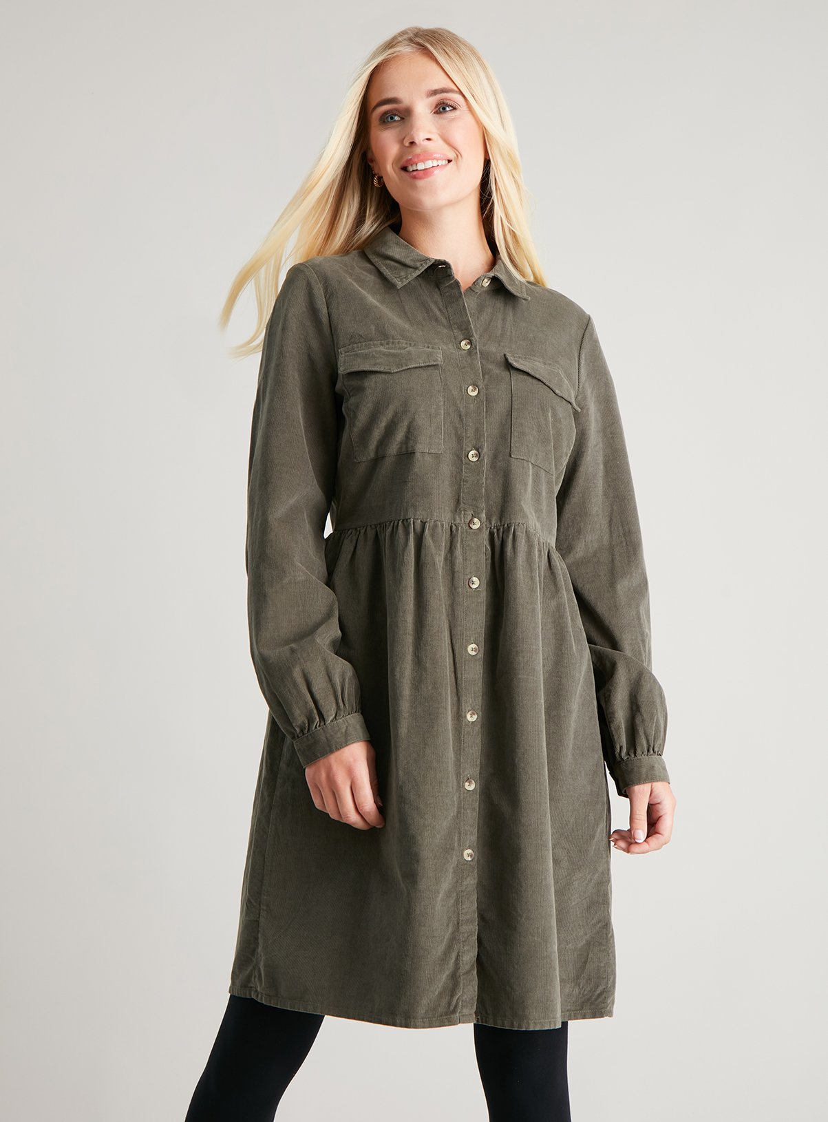 corduroy t shirt dress