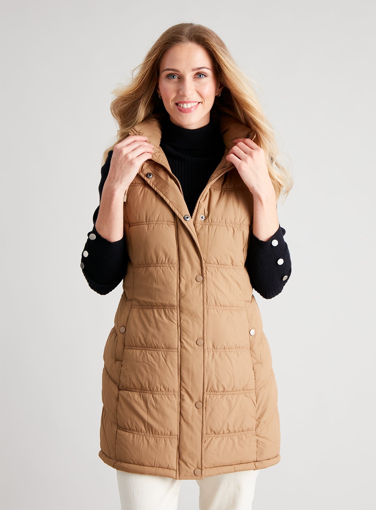 puffa gilets ladies