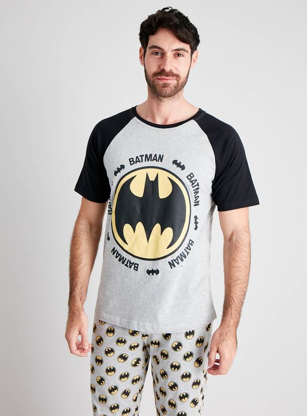 DC Comics Grey Batman Pyjamas - L