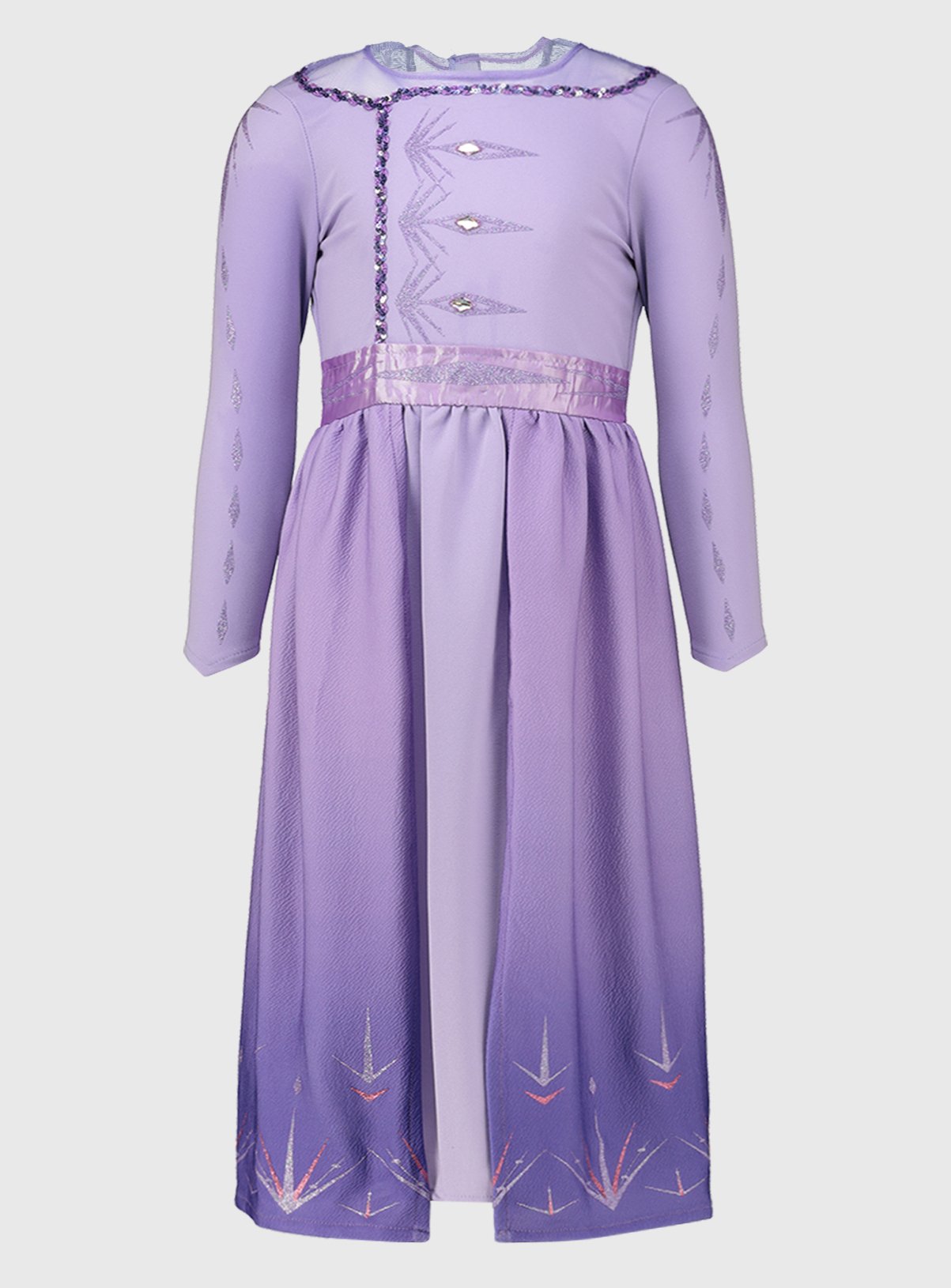 frozen 2 elsa purple dress 