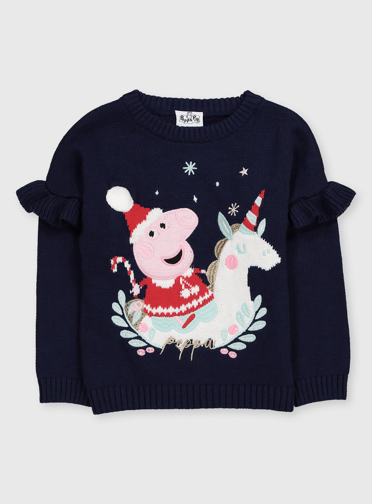 christmas unicorn jumpers