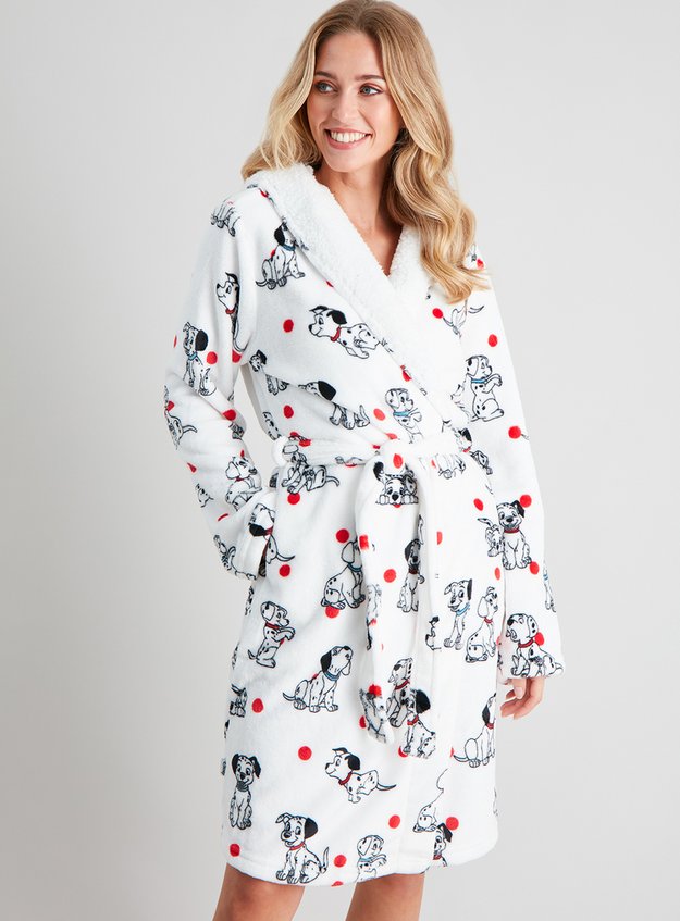 Disney Minnie Mouse Cream Dressing Gown | craft-ivf.com