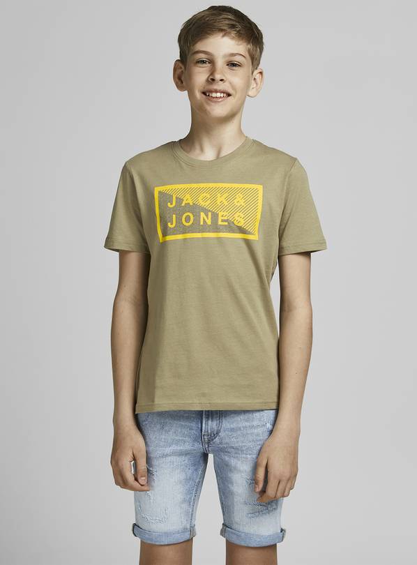 JACK & JONES Junior Green T-Shirt - 9-10 years