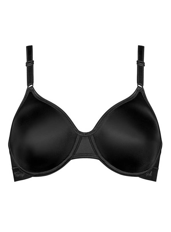 TRIUMPH Black Micro Fun Underwired Bra 38D