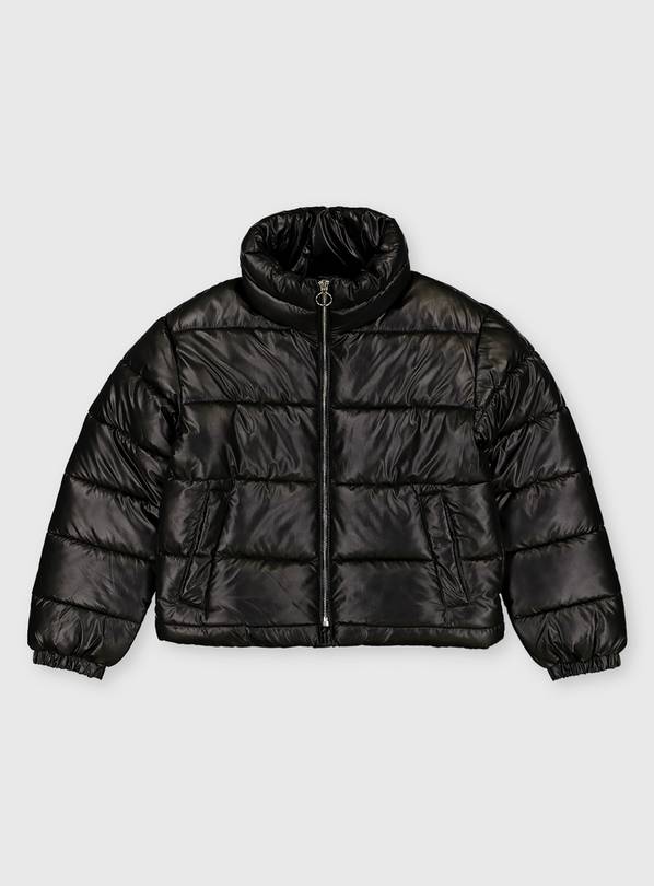 Buy TEEN Black Padded Jacket - 15-16 years | Coats and jackets | Argos