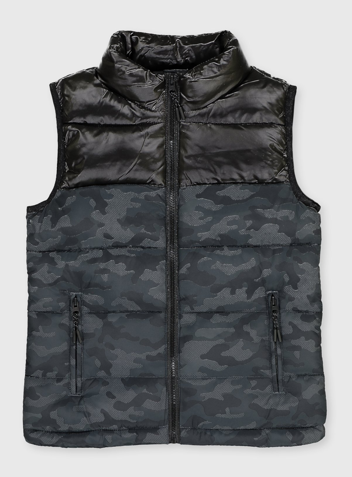 TEEN Camouflage Padded Gilet review