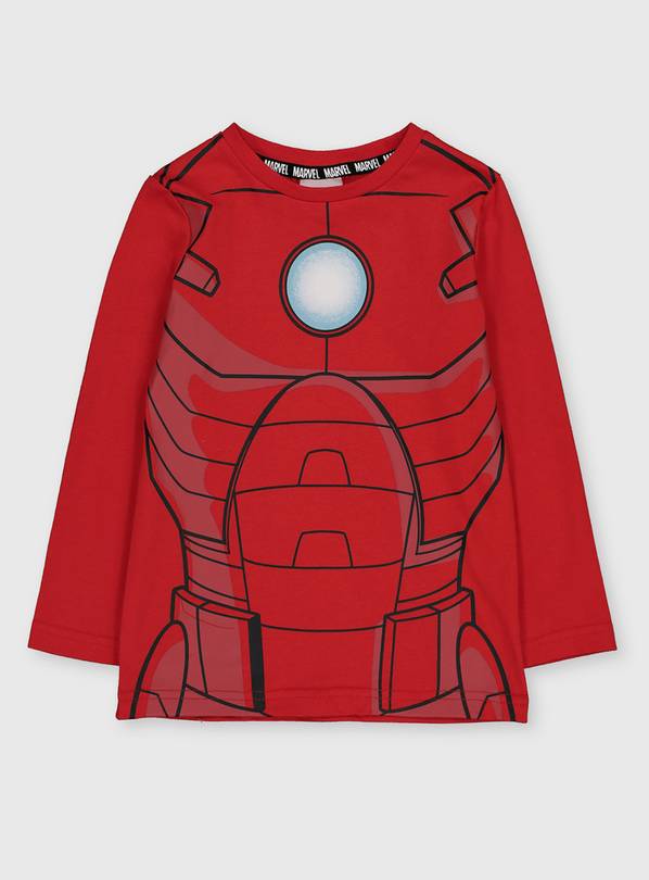 Marvel Avengers Red Iron Man Top - 3-4 years