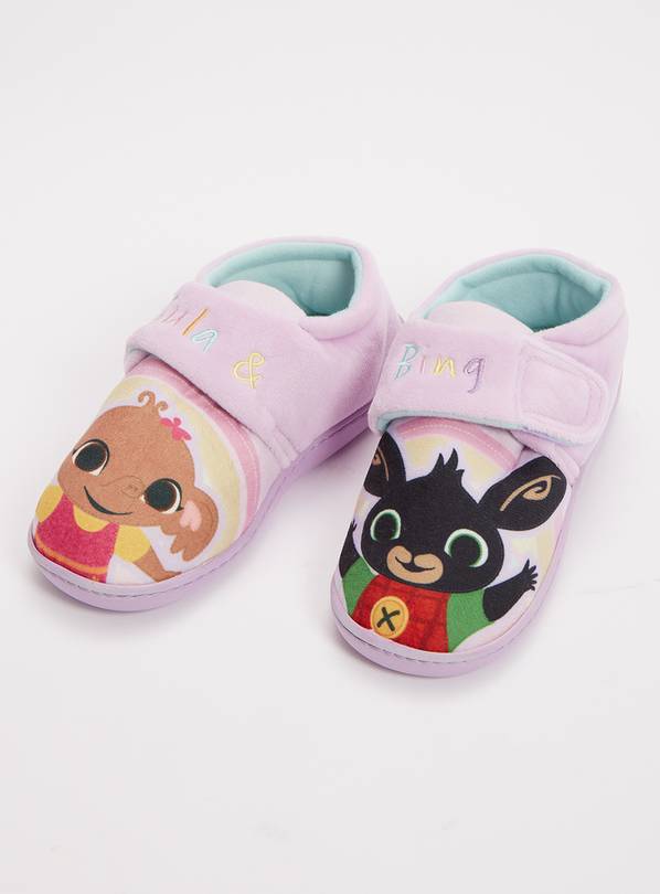 Bing & Sula Pink Cupsole Slippers - 4-5 Infant