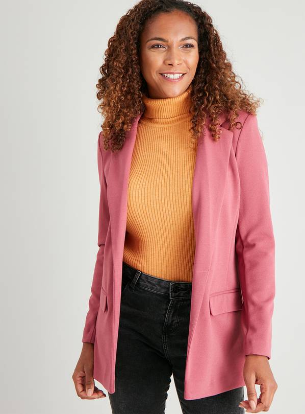 Pink Relaxed Blazer - 16