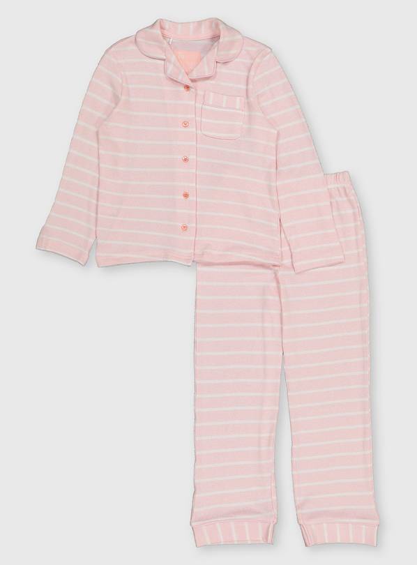Pink Soft Knit Traditional Pyjamas - 4-5 years