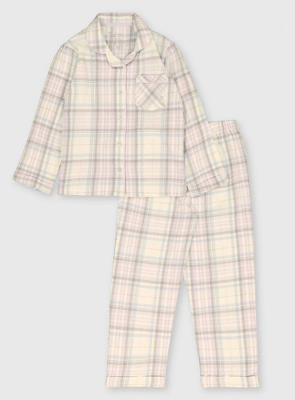 Pastel Check Traditional Pyjamas - 1.5-2 years
