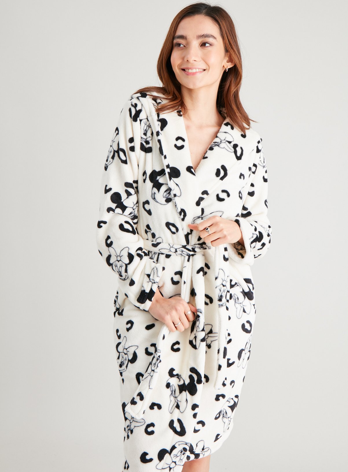 leopard dressing gown