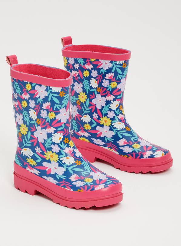 Buy Floral Print Wellies 4 Boots and wellies Argos