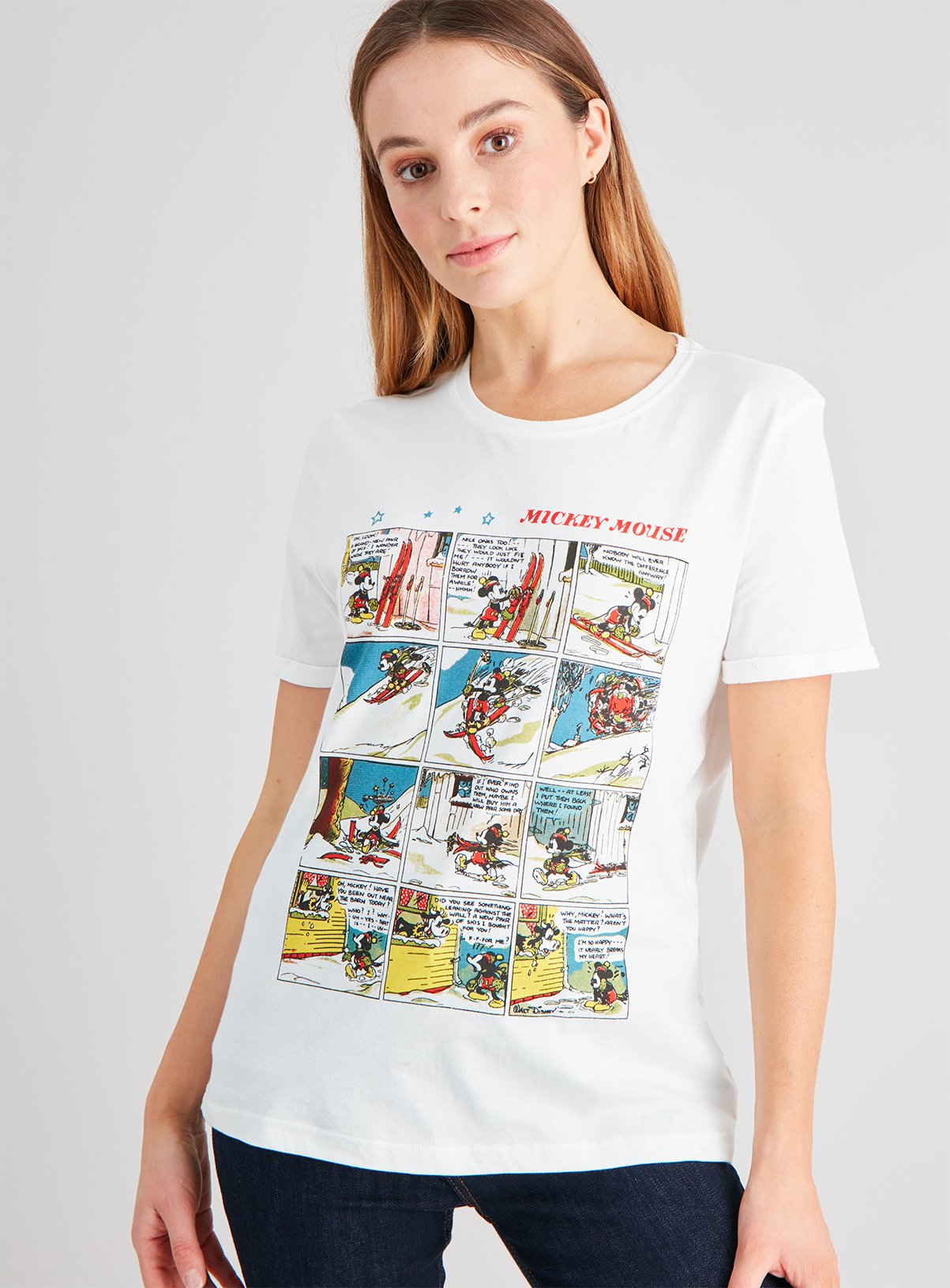 Buy Christmas Disney Mickey Mouse White 