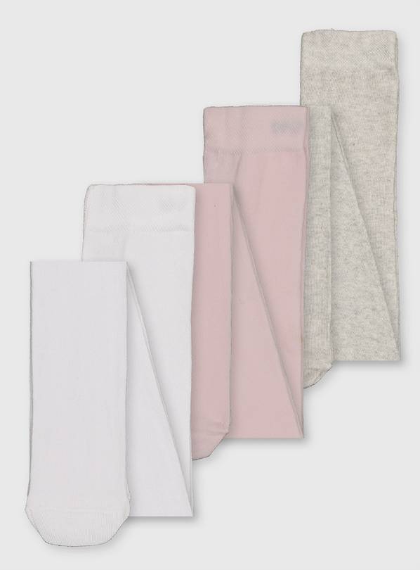 Pastel Supersoft Tights 3 Pack - 3-4 years