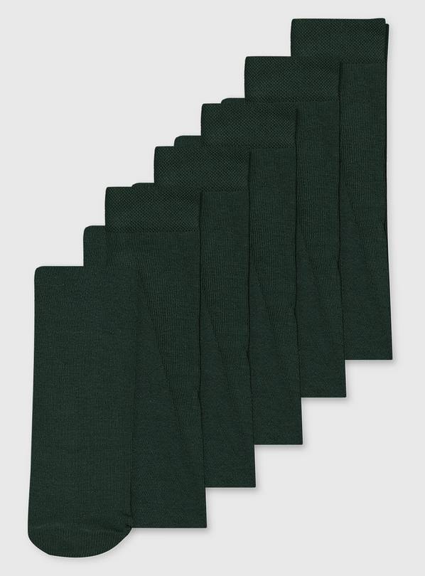 Dark Green Supersoft Tights 5 Pack - 5-6 years