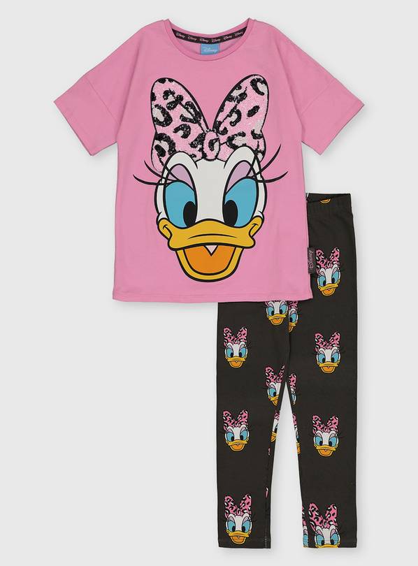 Disney Daisy Duck Sequin Pyjamas - 7-8 years