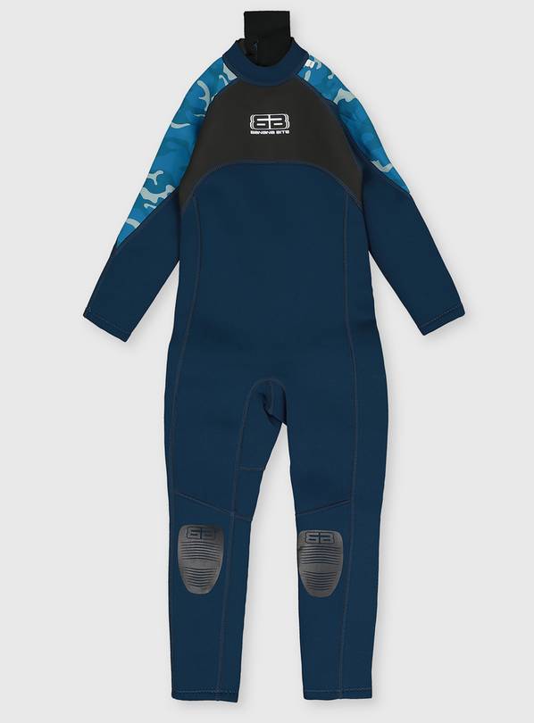 Buy Navy & Camo Long Leg Wetsuit 1112 years Swimwear Argos