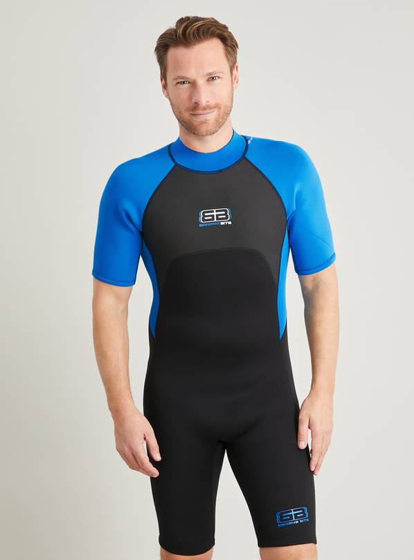 Buy Family Men's Black Short Wetsuit M Swimwear Argos