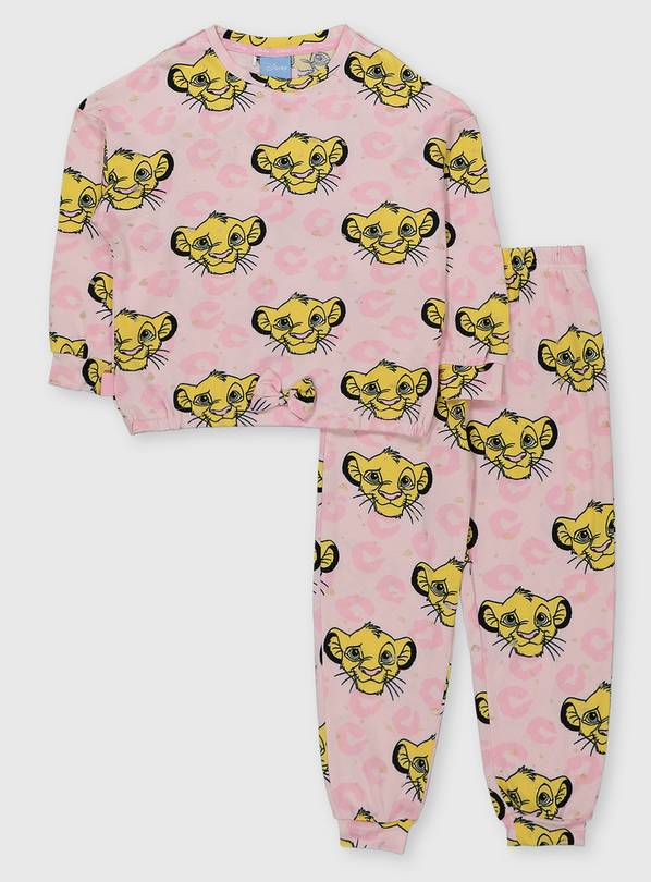 Disney Lion King Pink Pyjama Set - 7-8 years