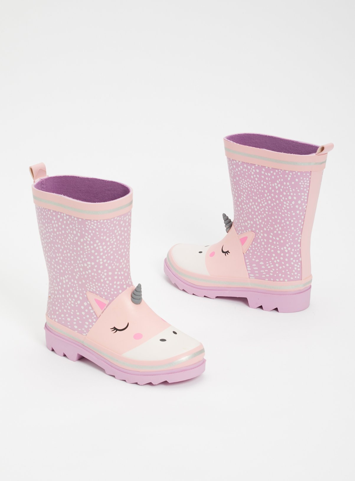 pink unicorn wellies