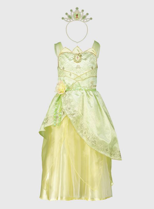 Disney Green Tiana Costume Set 5-6 years