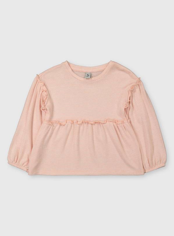 Pink Stripe Soft Knit Top - 5-6 years