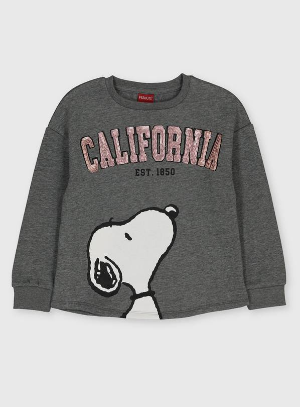 Snoopy Grey California Sweatshirt - 12 years