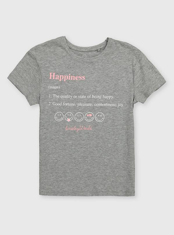 SmileyWorld Happiness Short Sleeved T-Shirt - 3 years