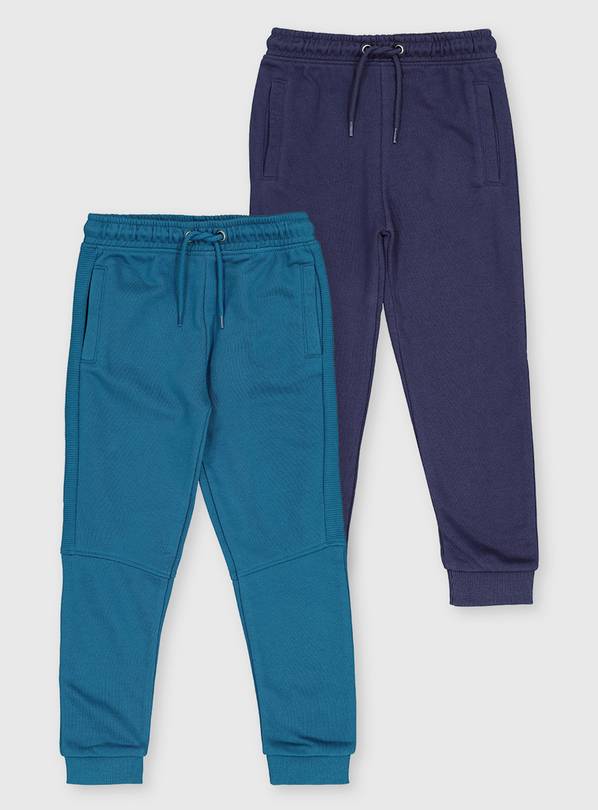 Teal & Navy Joggers 2 Pack - 12 years