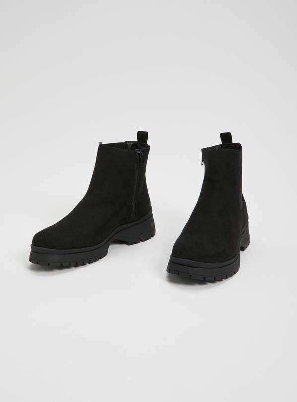 Buy Black Sporty Sole Chelsea Boots - 3 | Boots | Argos