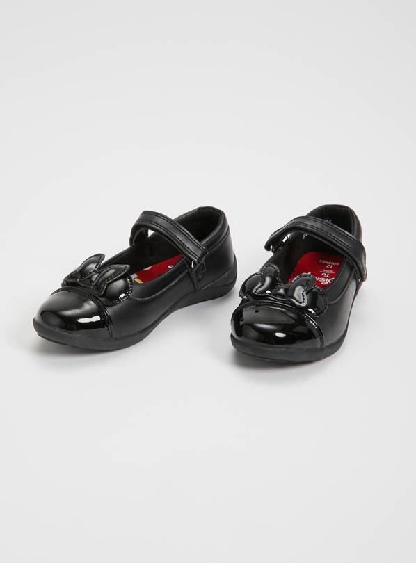 Disney Minnie Mouse Black Ballerina Shoes - 4.5 Infant