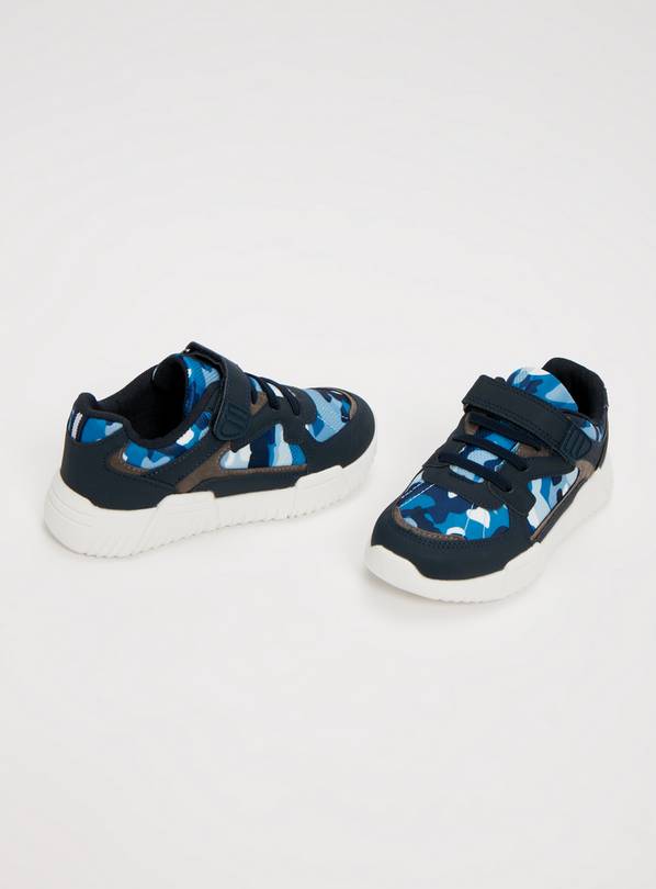 Camouflage Print Trainers - 13 Infant