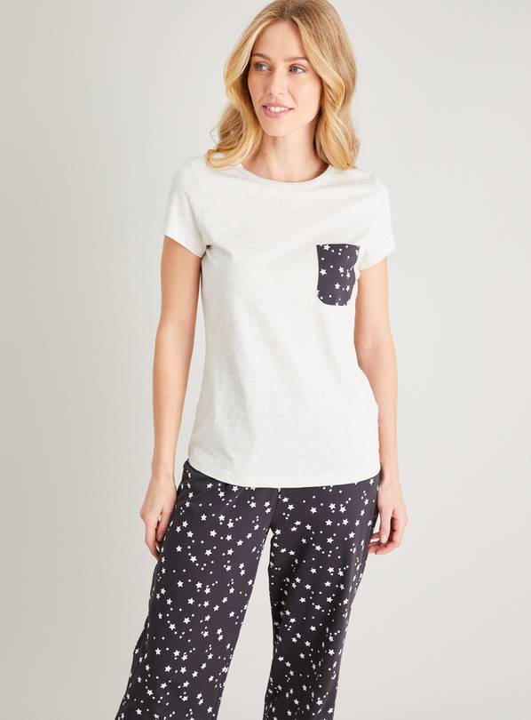Cream & Black Star Pyjamas - 22
