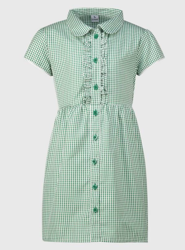 Plus fit 2024 gingham dress