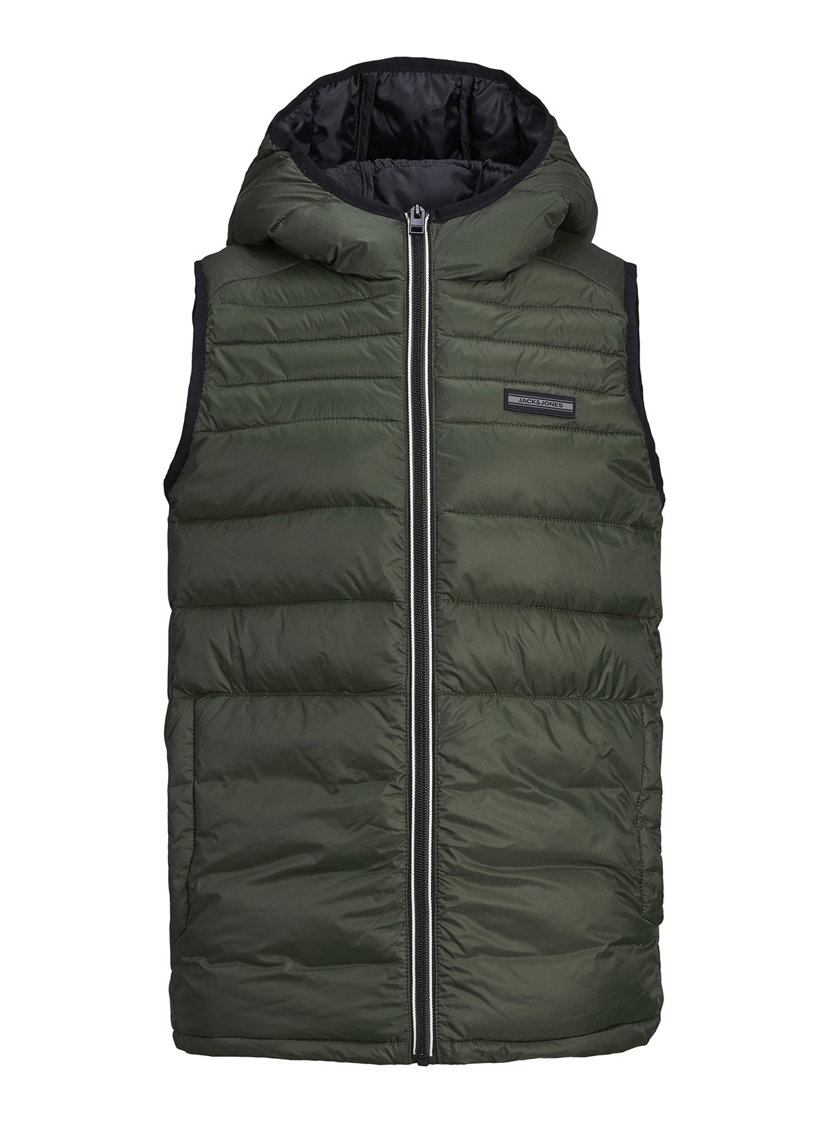 JACK & JONES Junior Khaki Padded Gilet review