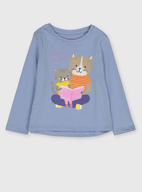 Buy Blue Cat I Love My Dad T Shirt 1 5 2 Years Tops And T Shirts Argos