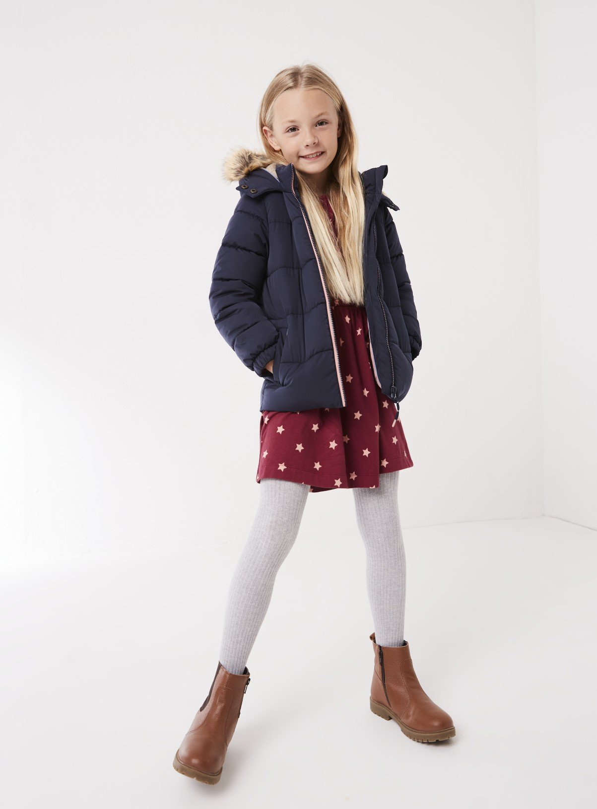 FATFACE Navy Elsie Coat review