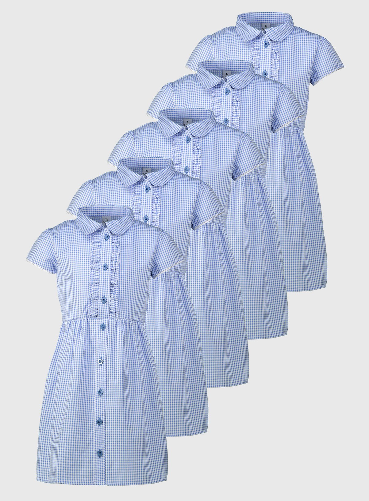 sainsburys gingham school dress