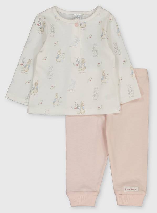 Peter Rabbit Pink Pyjamas - 12-18 months