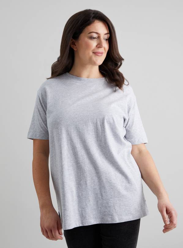 Grey Boyfriend T-Shirt - 8