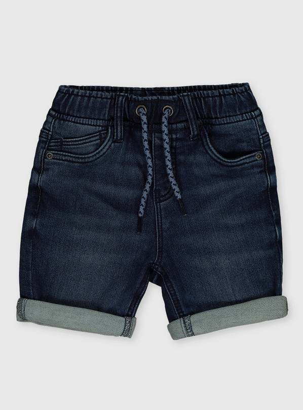 Buy Blue Denim Loopback Shorts 5 6 Years Shorts Argos