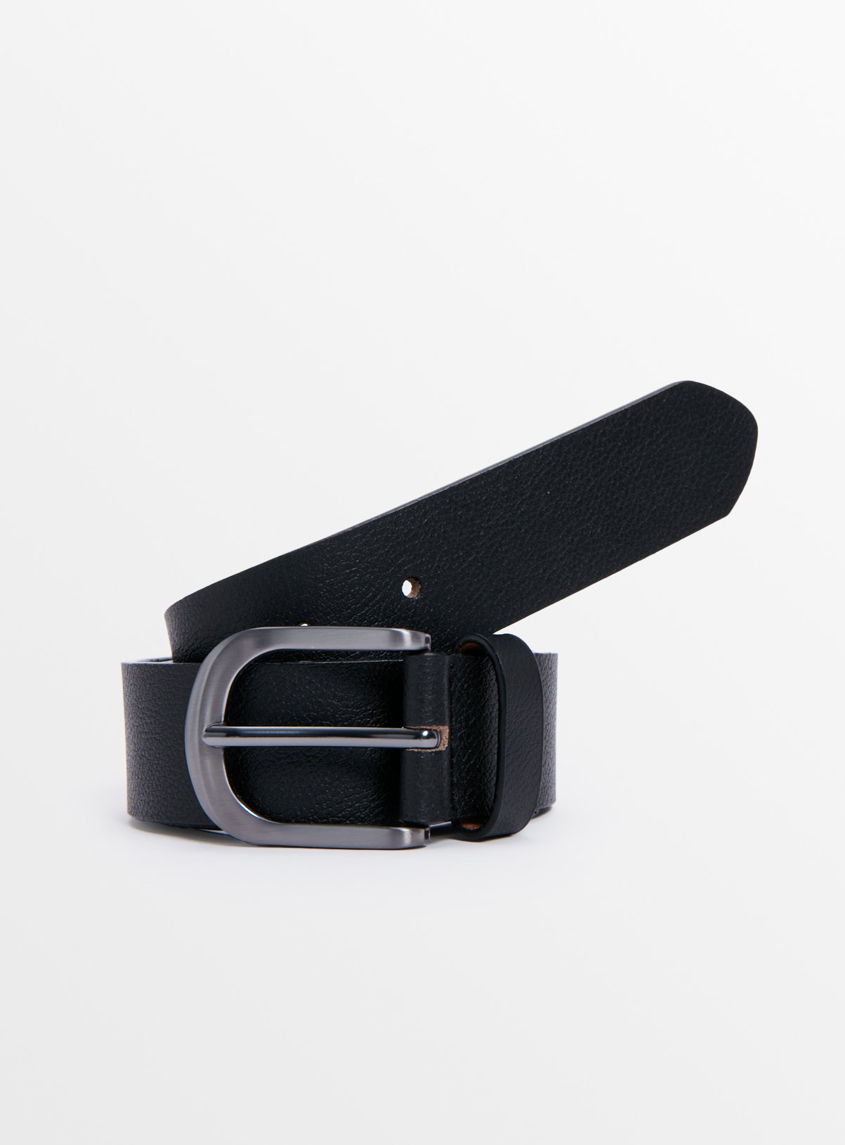 Black Leather Belt