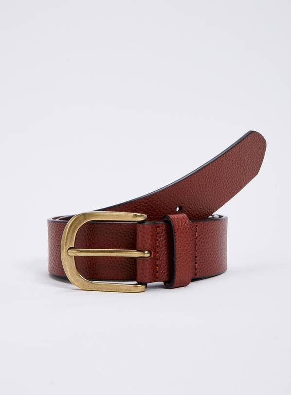 Tan Leather Belt S