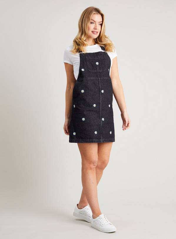 Denim pinafore dress sainsburys sale