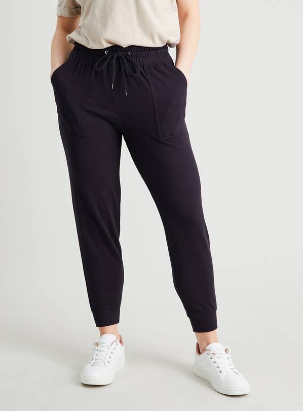 Buy PETITE Black Patch Pocket Joggers 20 Loungewear Argos