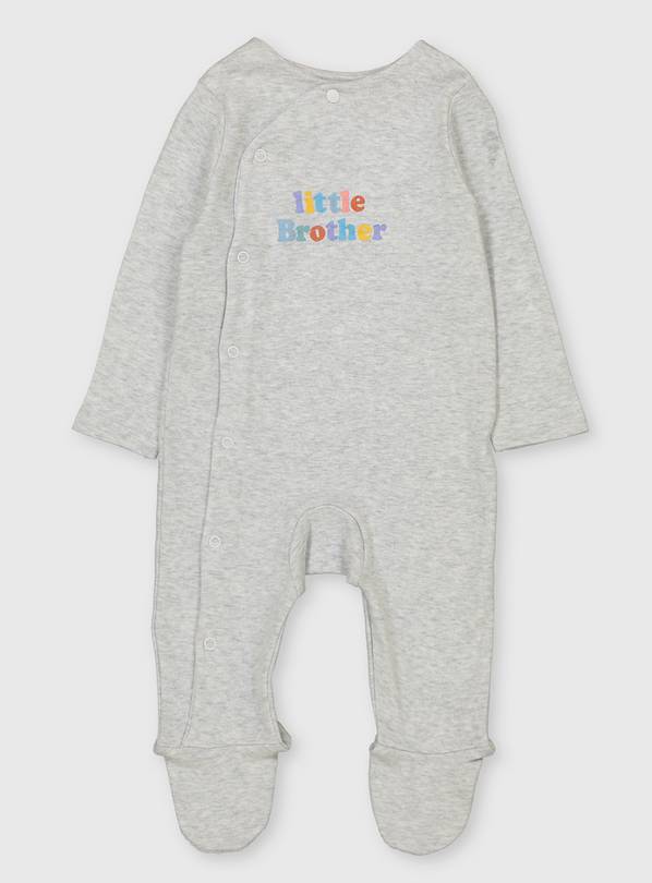 Buy Grey Little Brother Sleepsuit 69 months Sleepsuits and pyjamas