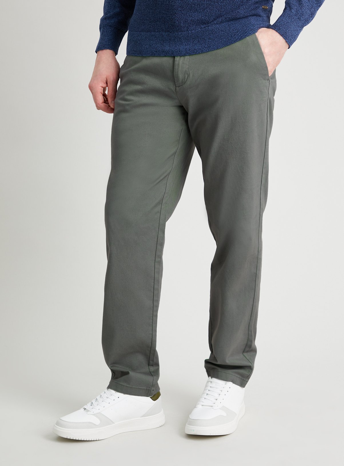 sage green chinos