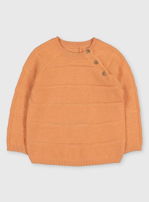 Buy Orange Stripe Knit Jumper 1824 months Jumpers and cardigans