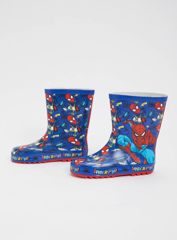 Spiderman on sale wellies asda